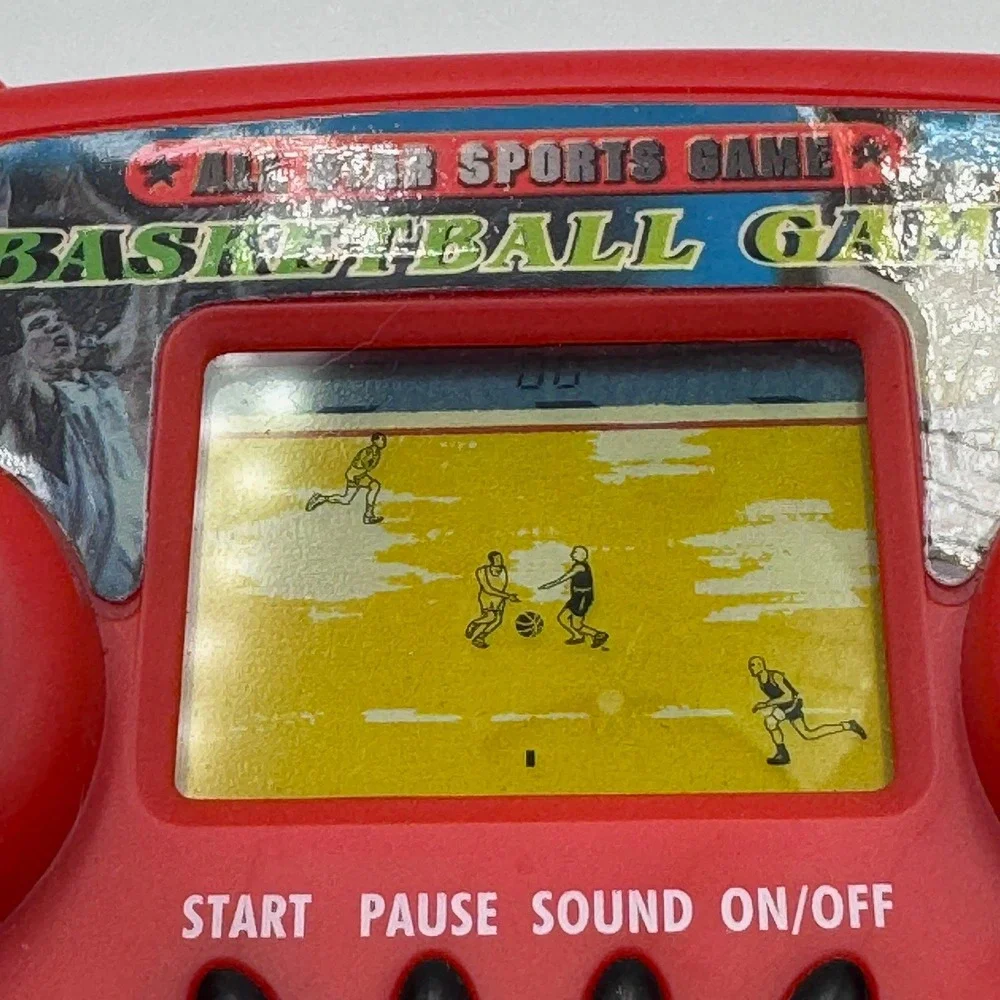 Vintage All Star Sports Basketball‎ Game Handheld Electronic LCD Retro Console